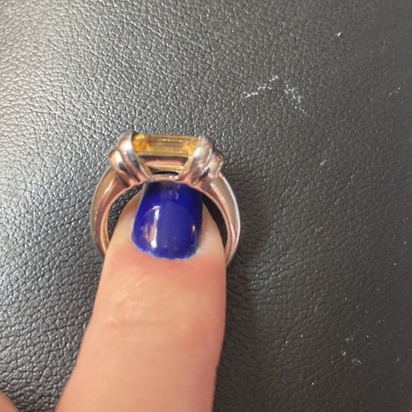 Authentic Citrine Gemstone Ring - Picture 3 of 6